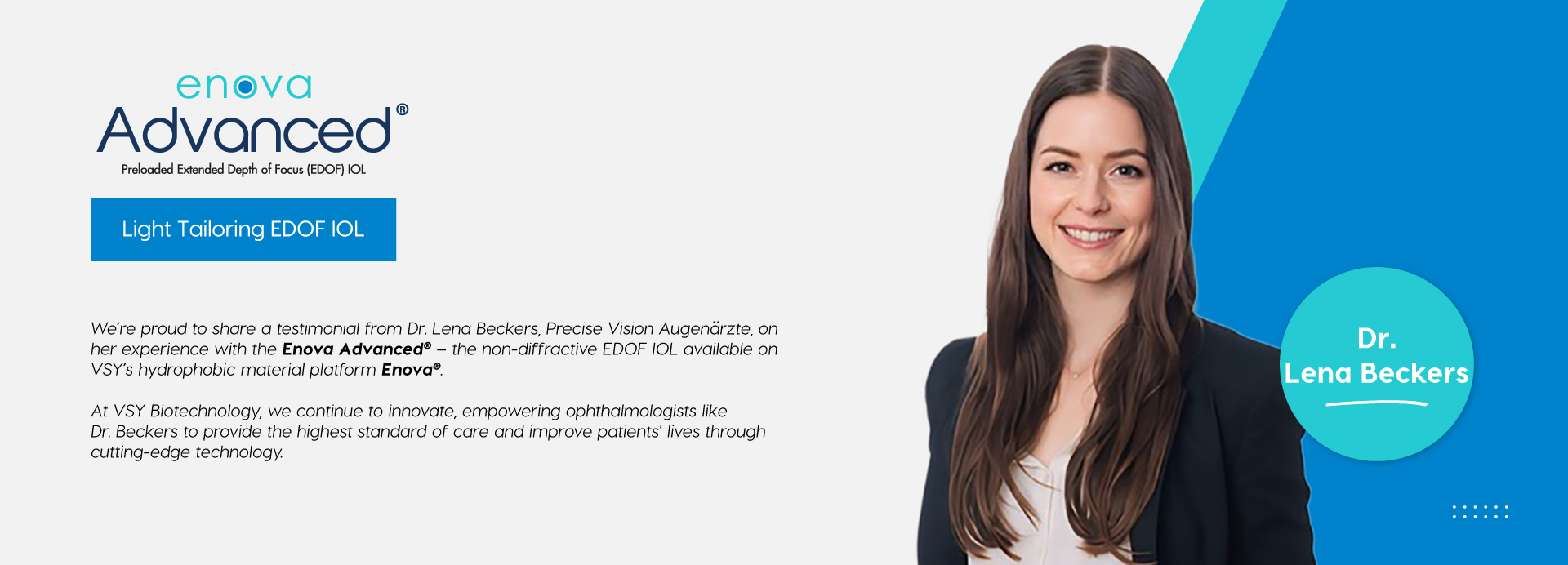 Dr. Lena Beckers - Enova Maestro®